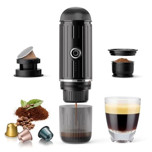 Portable Coffee Maker - powder capsules
