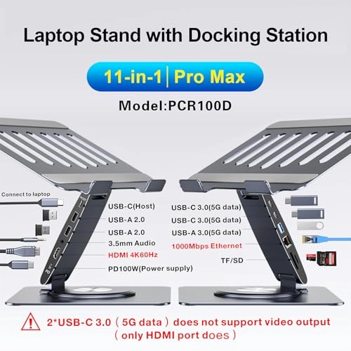 USB C Hub - 4K60Hz PD100W RJ45