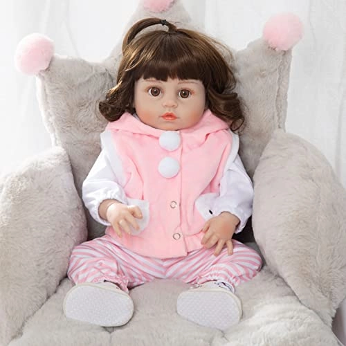 Reborn Baby Doll - 19 Inch Vinyl Girl