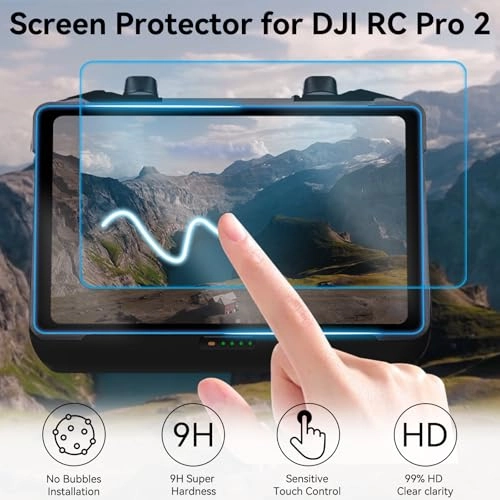 RC Pro 2 Silicone Protective Cover - 2-in-1 Screen Protector Black