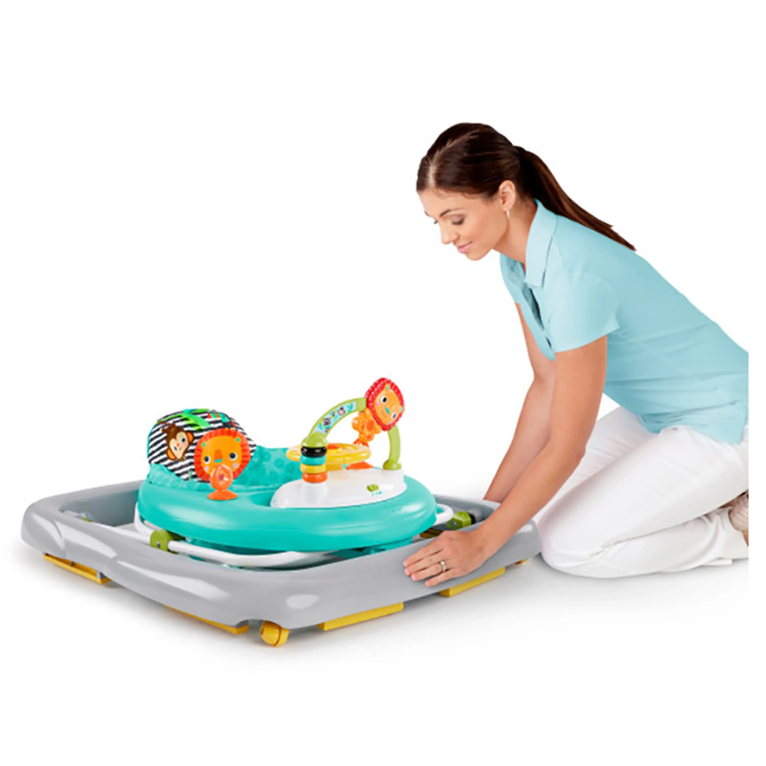 Zig Zag Zebra Walker - 3 height positions Suitable for 6 to 12 months