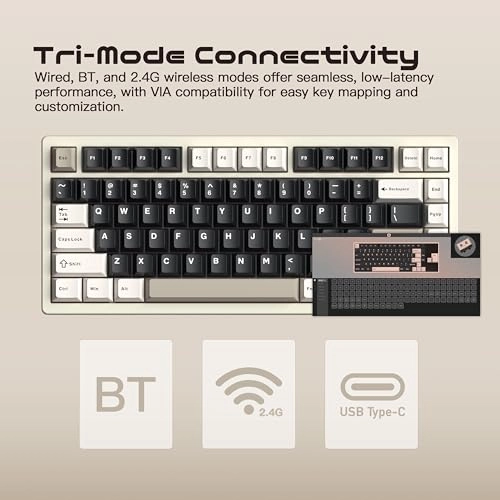 WOBKEY Rainy 75 - QWERTY Wired/Wireless