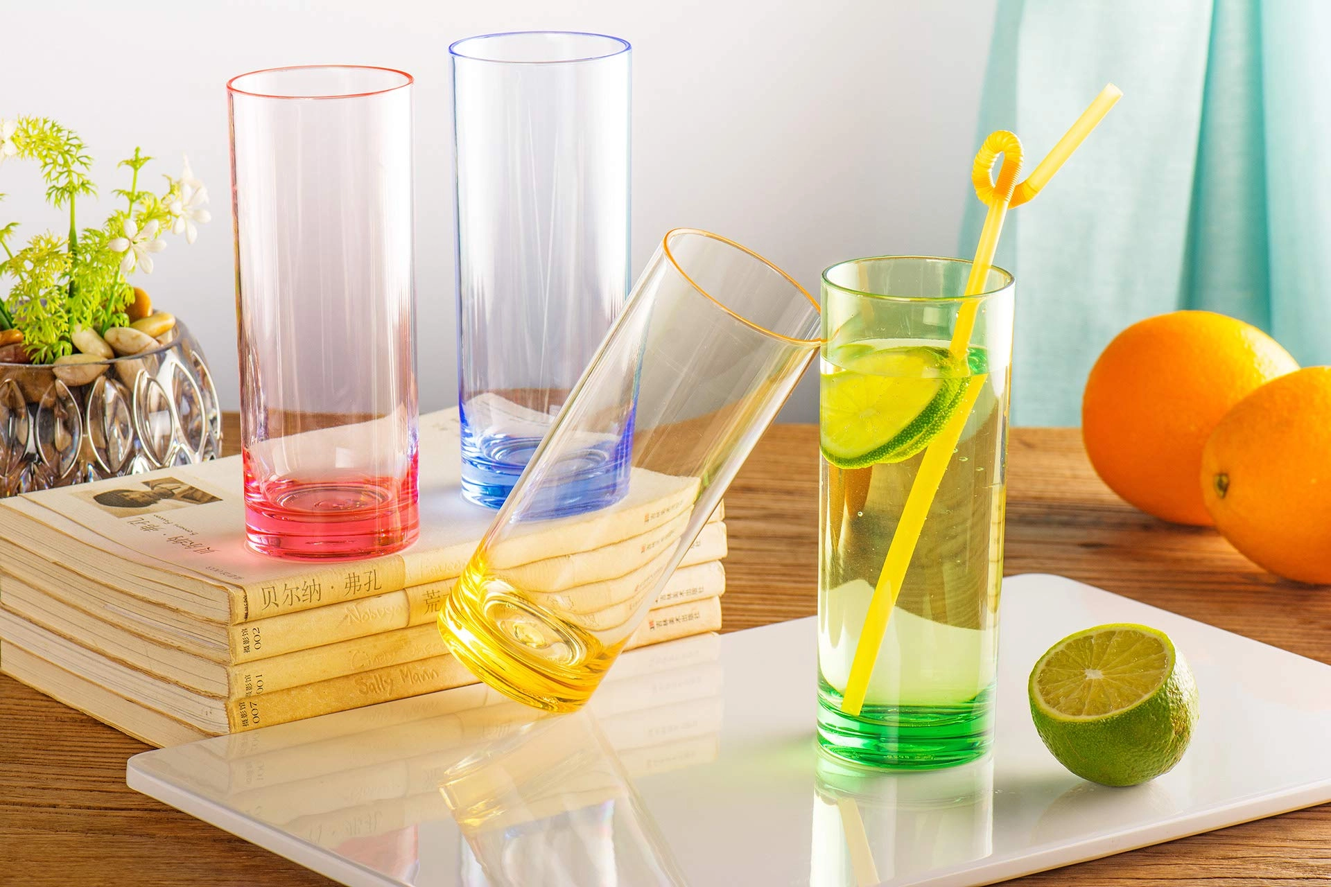 Plastic Tumbler - 1 pcs Solid Religious 350 ml