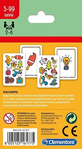 Sapientino Double Vedo - 5 years and up 40 pieces