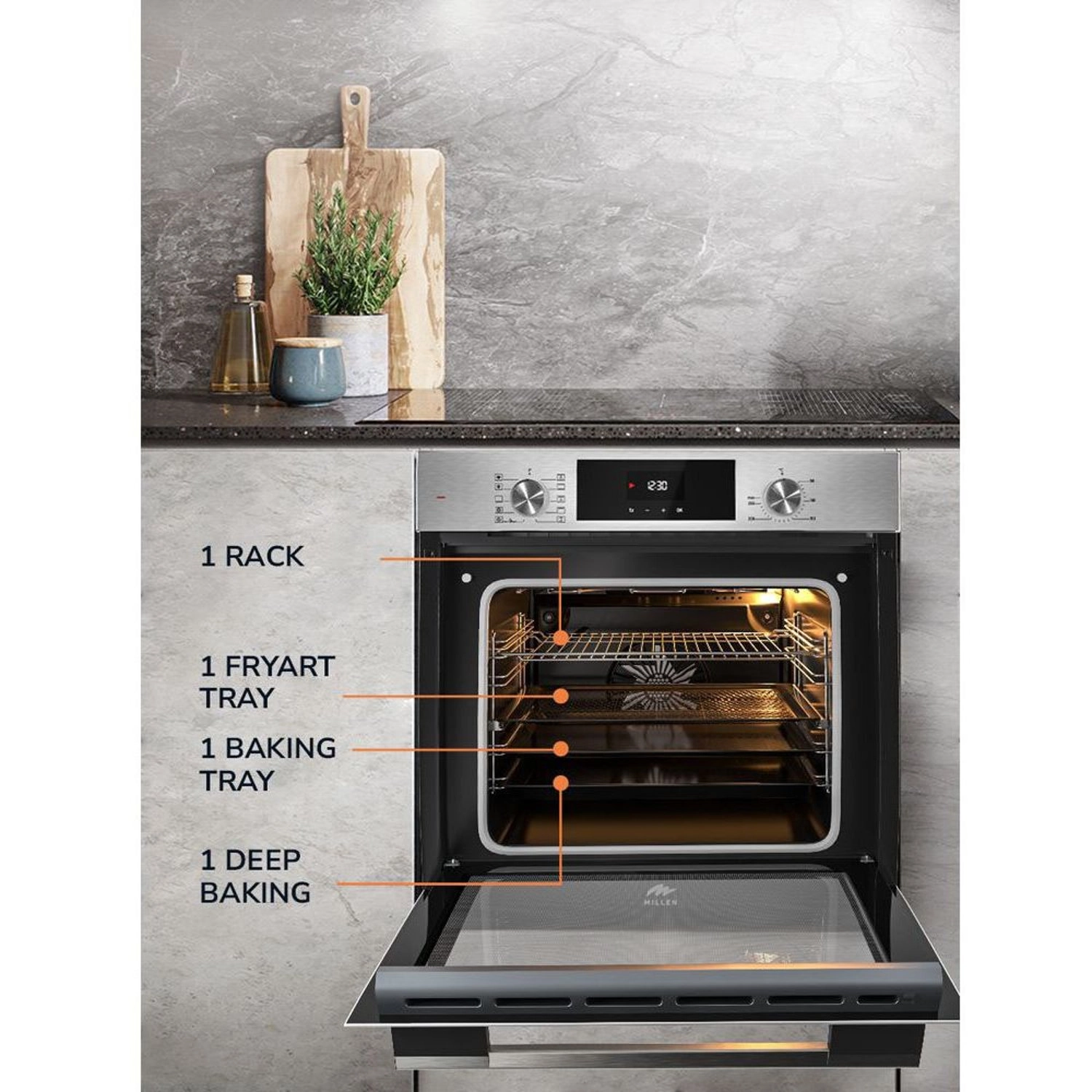 MEO6004IX - 60cm Convection Oven