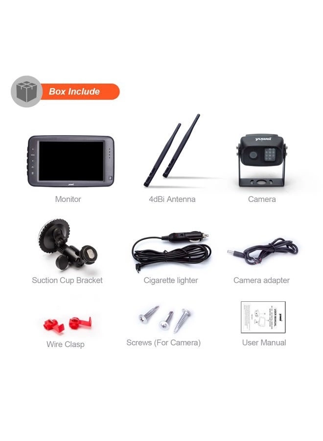 Wireless Backup Camera - Night Vision Wireless