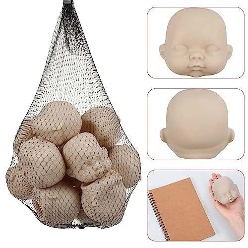 Doll Heads - Halloween 15 pieces Adult 2.8 x 3.0 x 3.15 inches