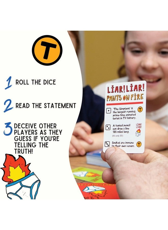 Liar Liar Pants On Fire: Can You Tell Who'S Lying? - Card Game