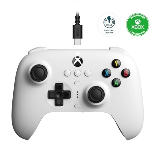 8Bitdo Ultimate Wired Controller - White