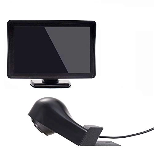 Brake Light Reversing Camera + Rear View Mirror Monitor - Night vision 628 x 586 pixels