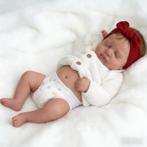 Loulou Reborn Baby Doll - 20 inch Full Body Vinyl Girl Ages 3+