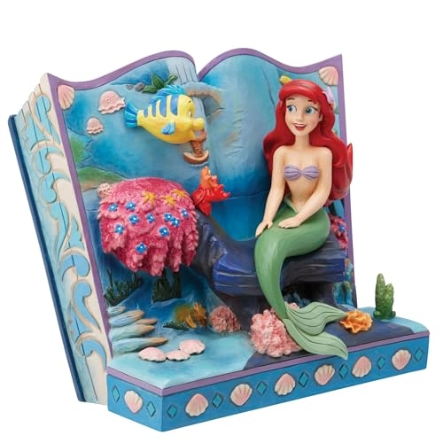 La Sirenetta Storybook Ariel Dolls and Figures - Multicolor Resin