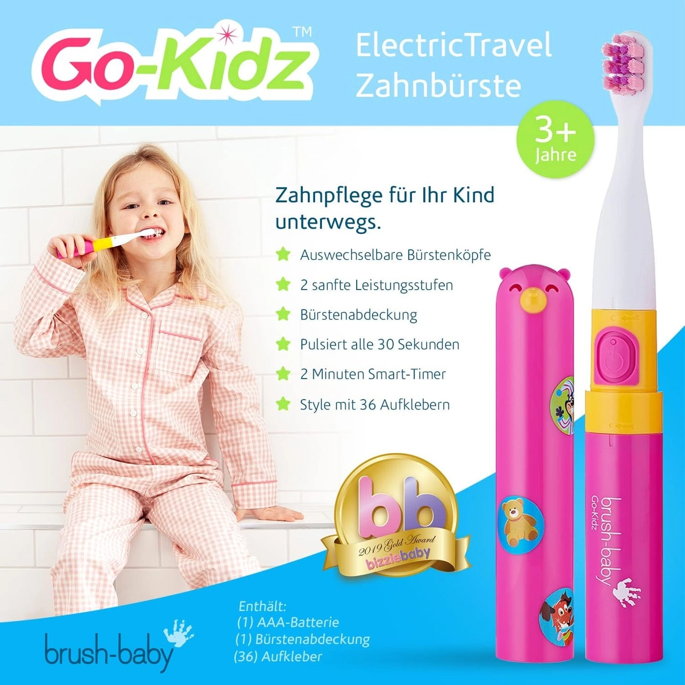 Go-Kidz - Pink Battery-operated