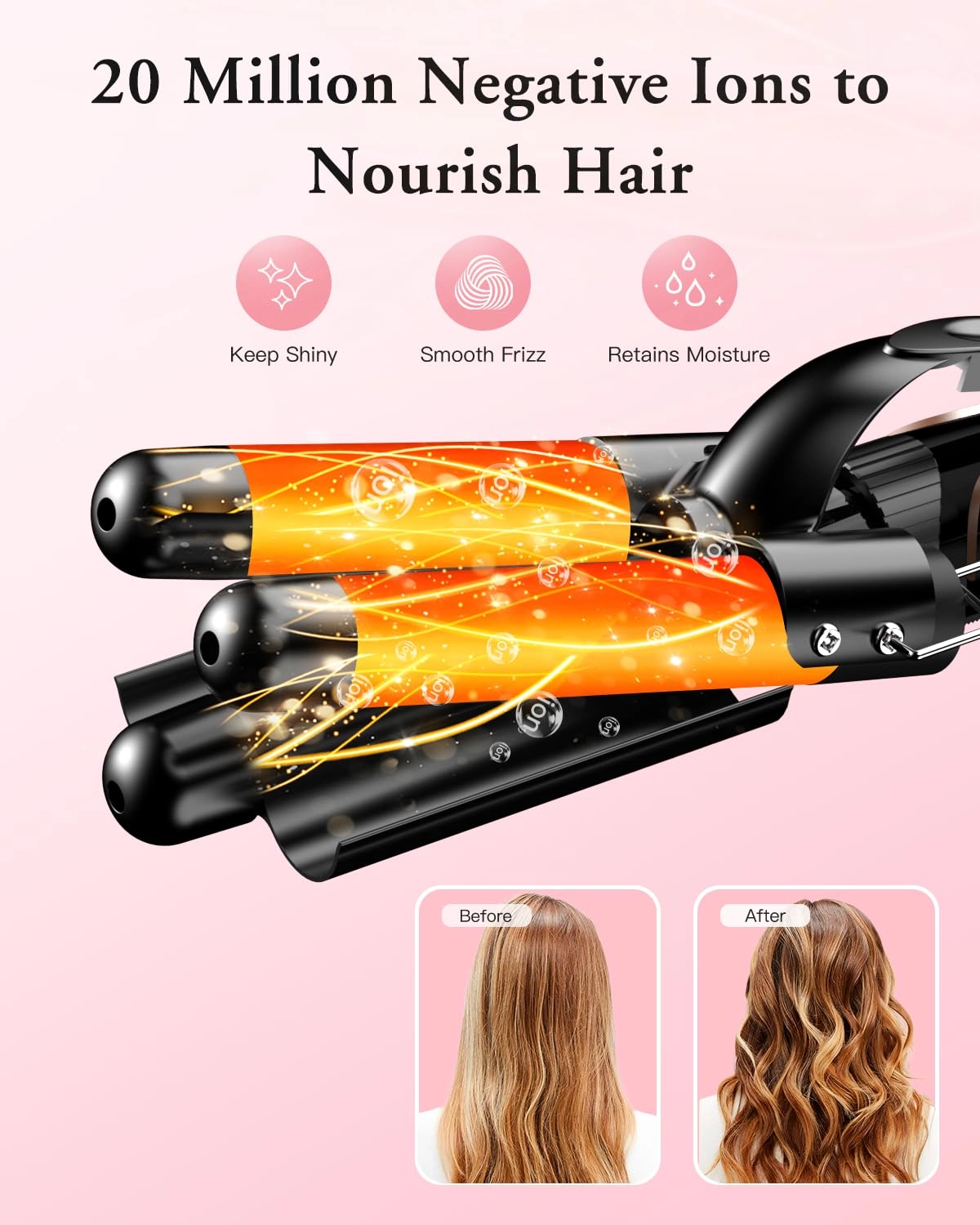 5 in 1 Hair Curler Set - 9mm 8mm 25mm 32mm