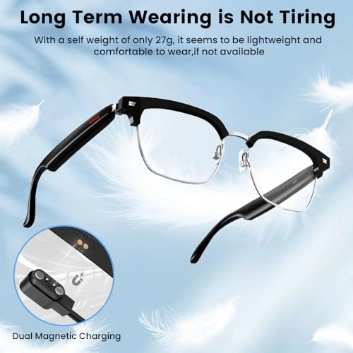 Smart Bluetooth Glasses - Touch Control Voice Control