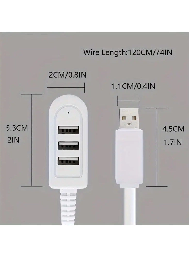 USB hub - 3 port rotating 5Gbps