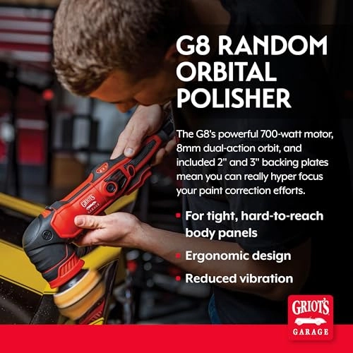 G8 Random Orbital Polisher 10908 - 700-Watt 2" 3"