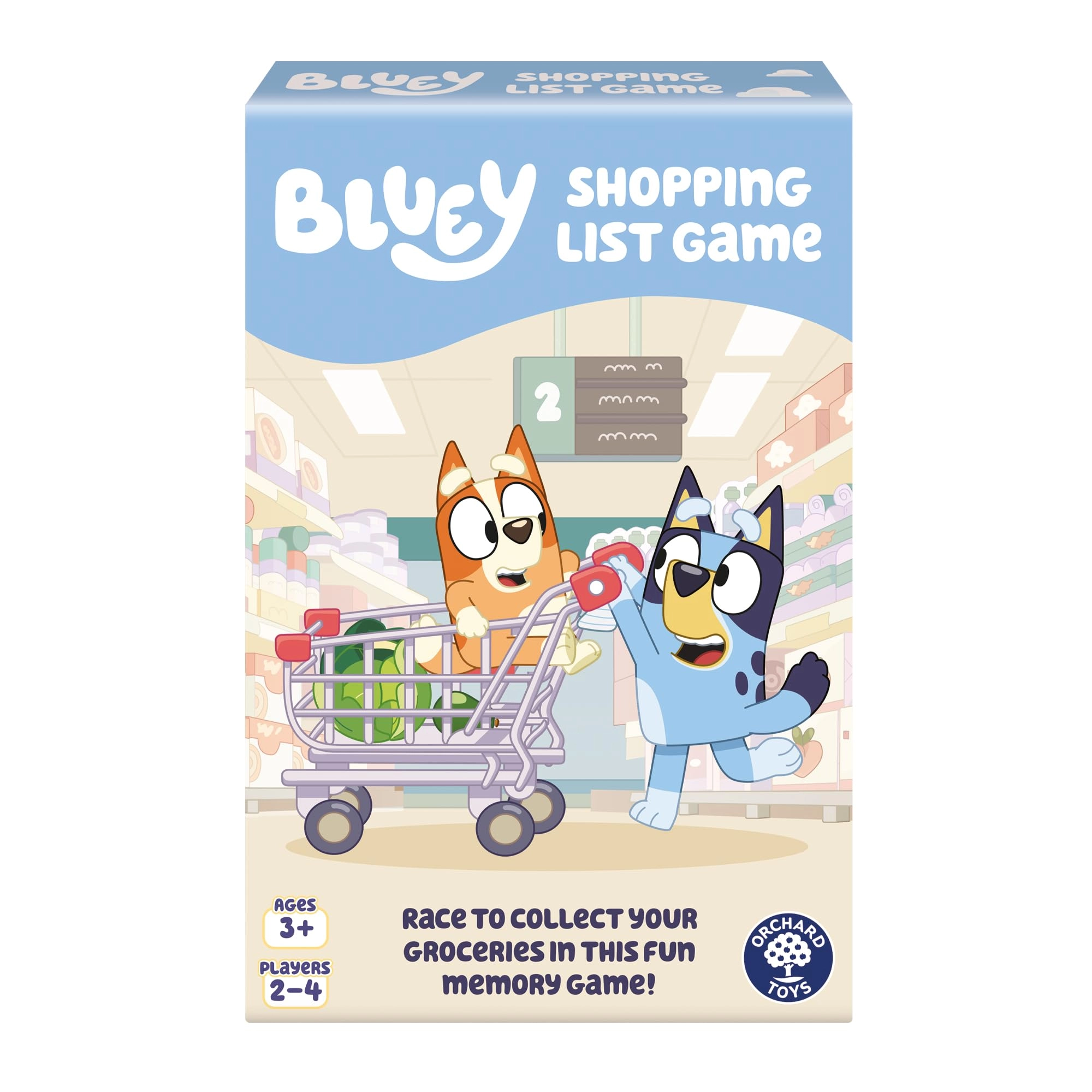 Orchard Toys Bluey Shopping List - 3 years and up