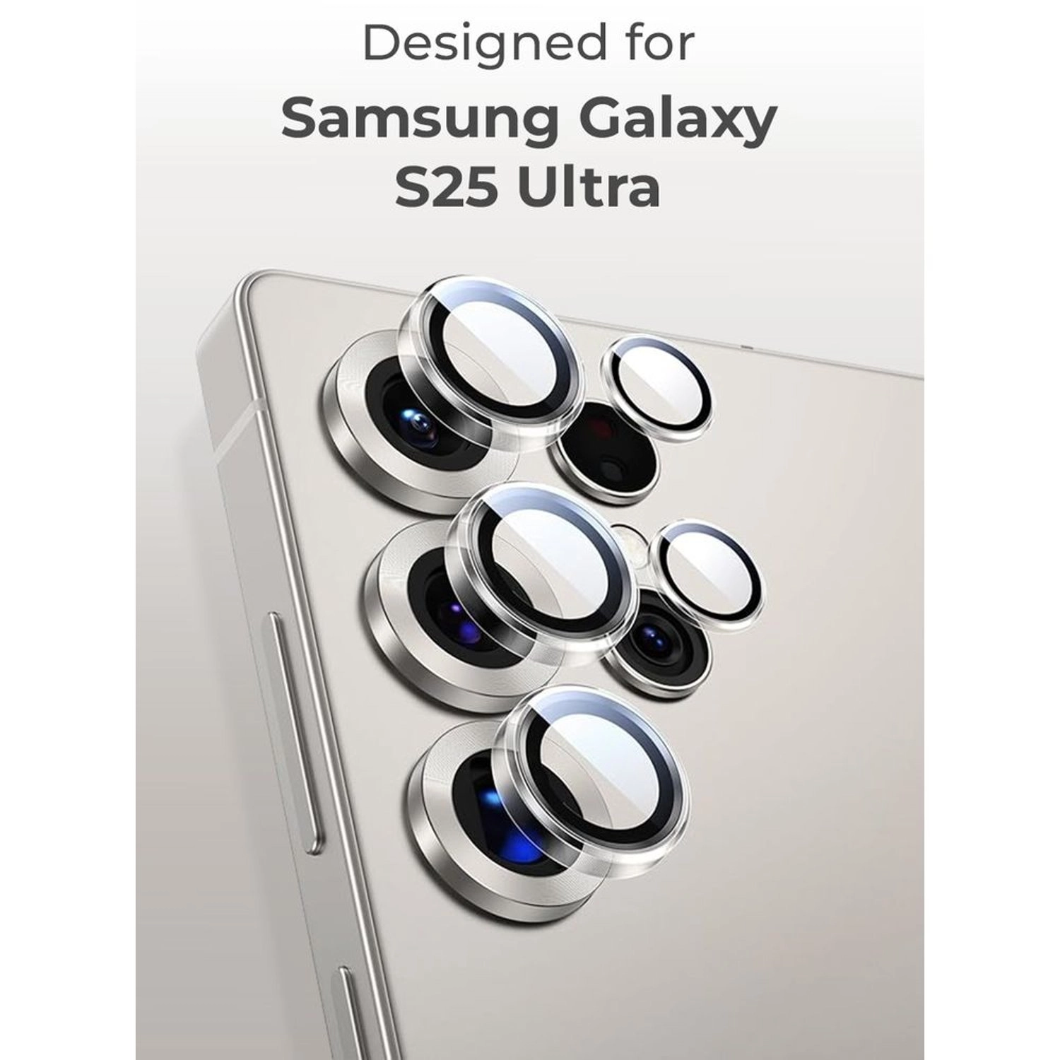 Clear Camera Lens Protector for Samsung Galaxy S25 Ultra