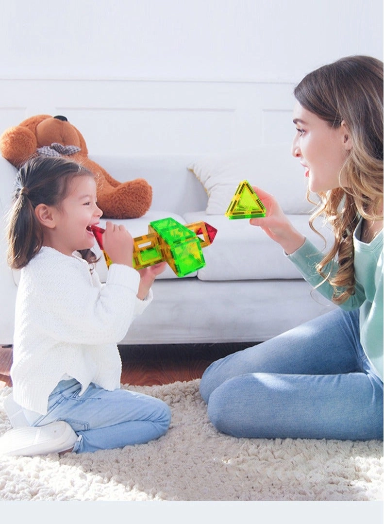 Construction Magnetic Blocks - 120pcs