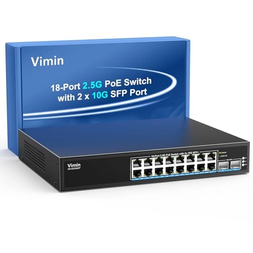 16x2.5G PoE+2x 10G SFP 16-ports