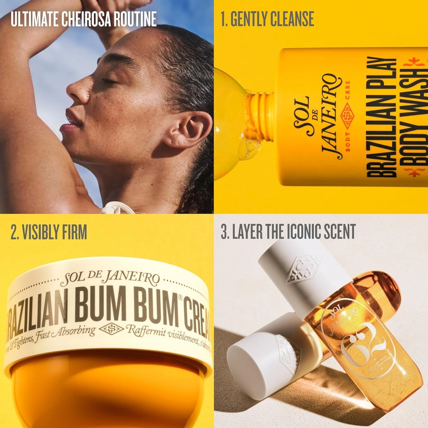 Brazilian Crush Hair And Body Perfume Mist - 90 ml Cheirosa 62