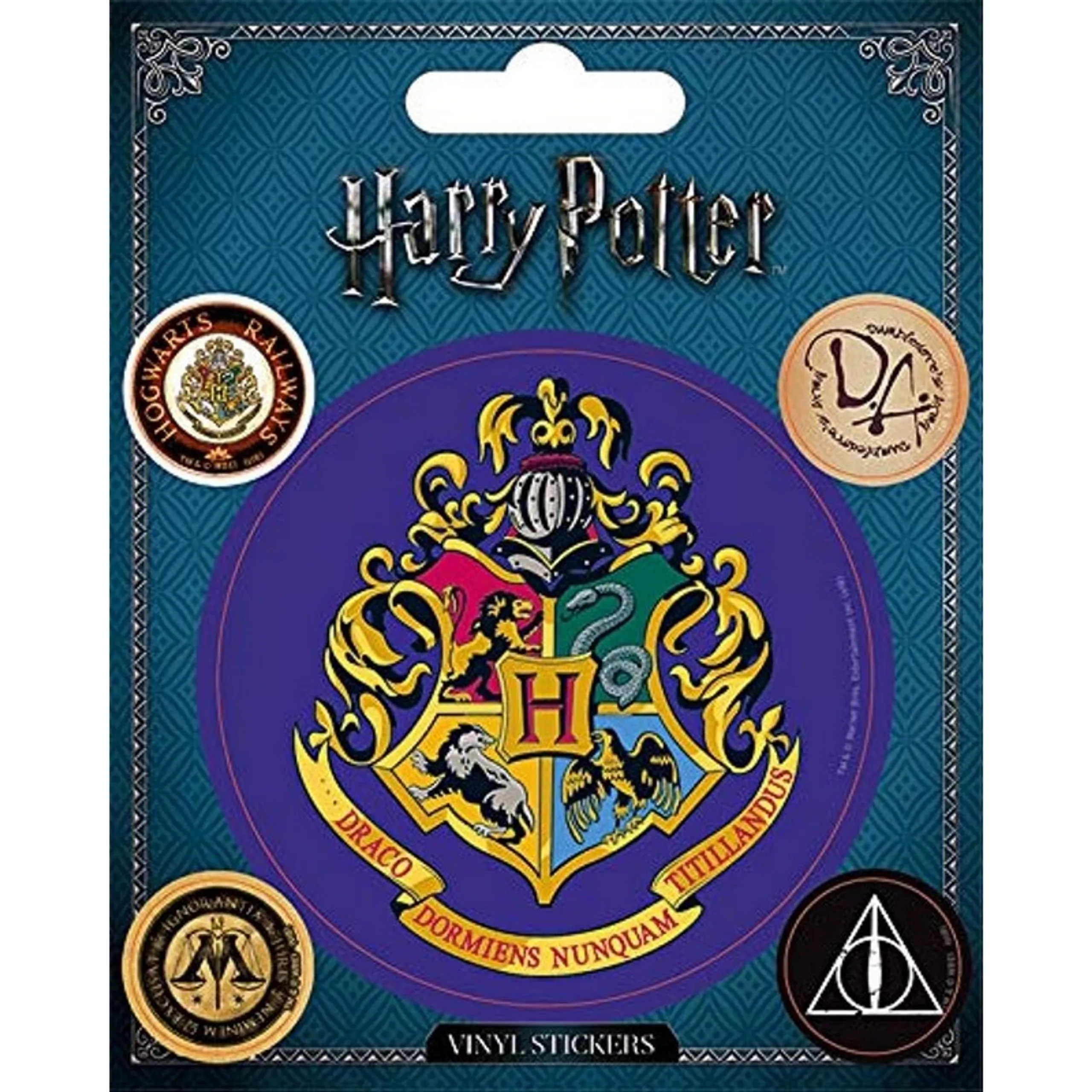 Harry Potter Hogwarts Sticker Book Vinyl 5 pcs