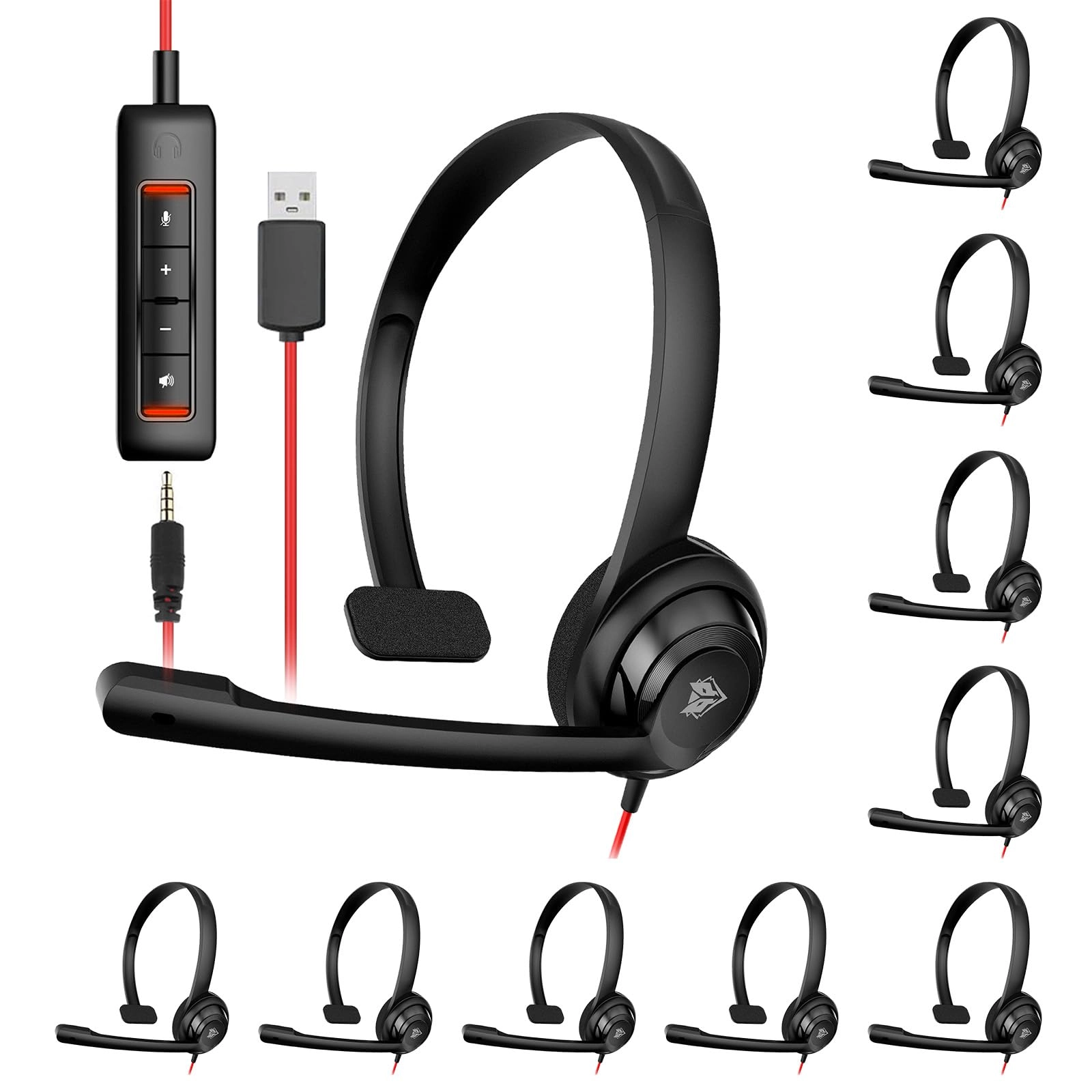 NUBWO HW02 Wired Headset