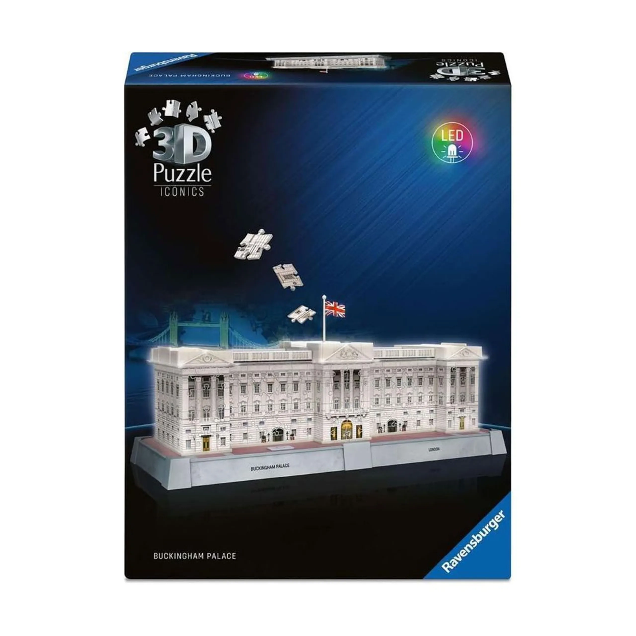 Ravensburger Buckingham Palace 3D Puzzle (622-12008031_2) - 260 pcs, LED