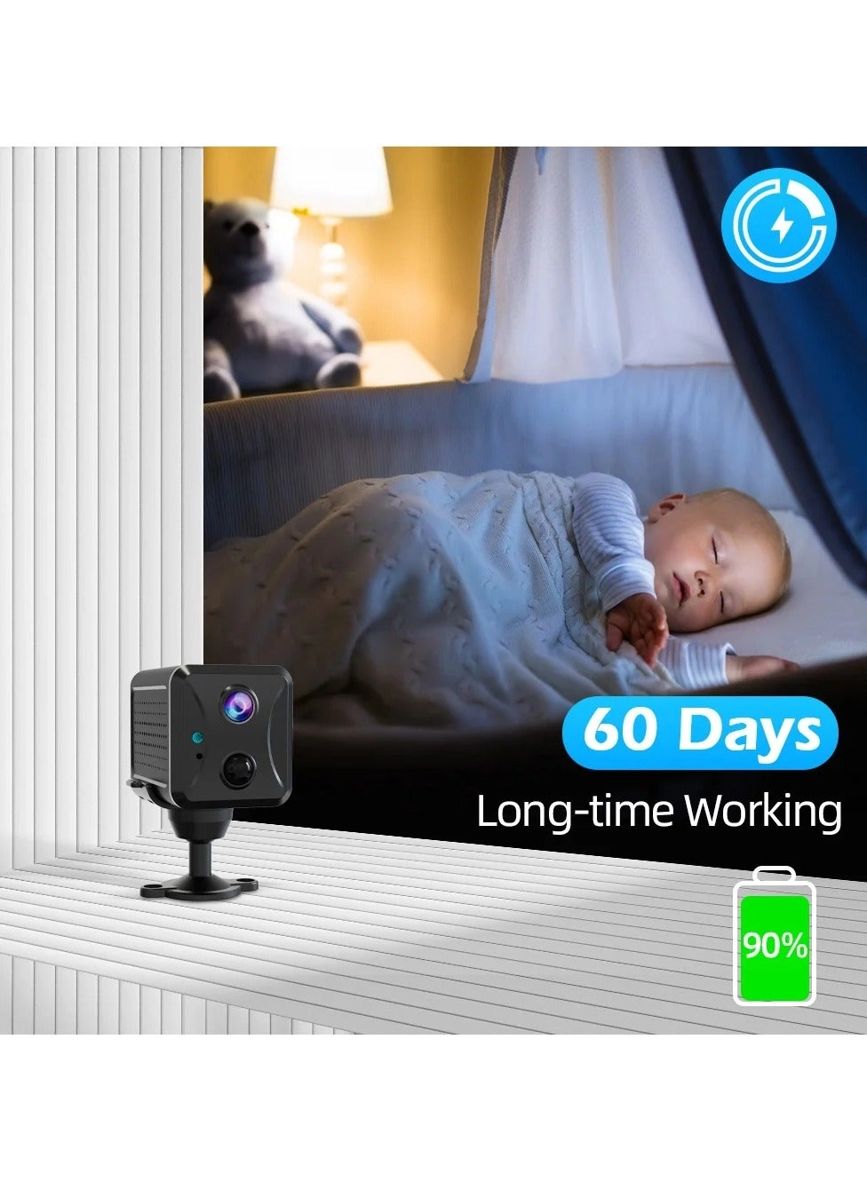 Mini Solar Panel Camera 5MP