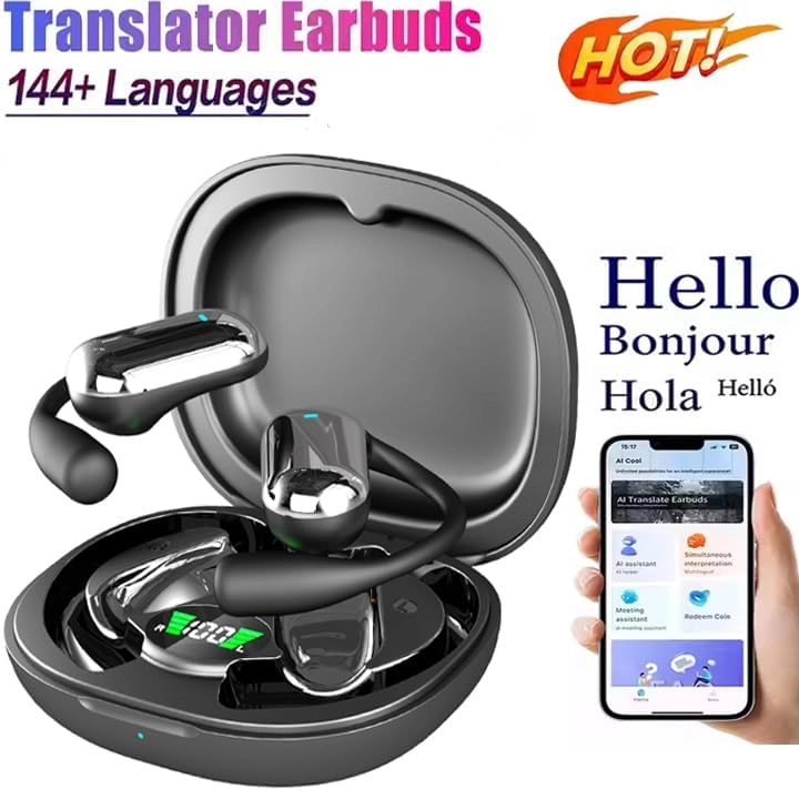 Real Time Translation Earbuds - 144 Languages