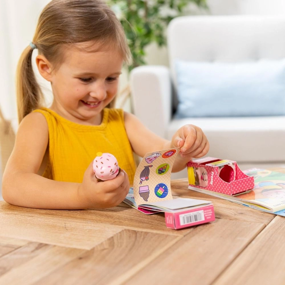 Ice Cream Activity Sticker Book Sticker Stamper 300 pcs