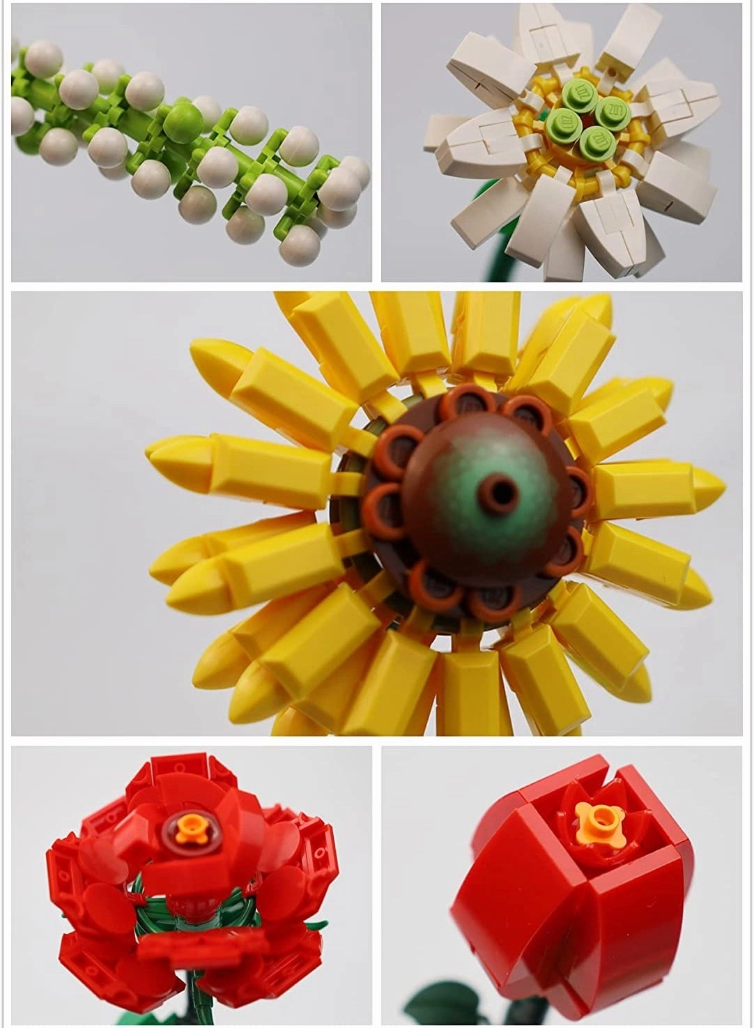 Flower Bouquet Building Blocks - ABS plastic