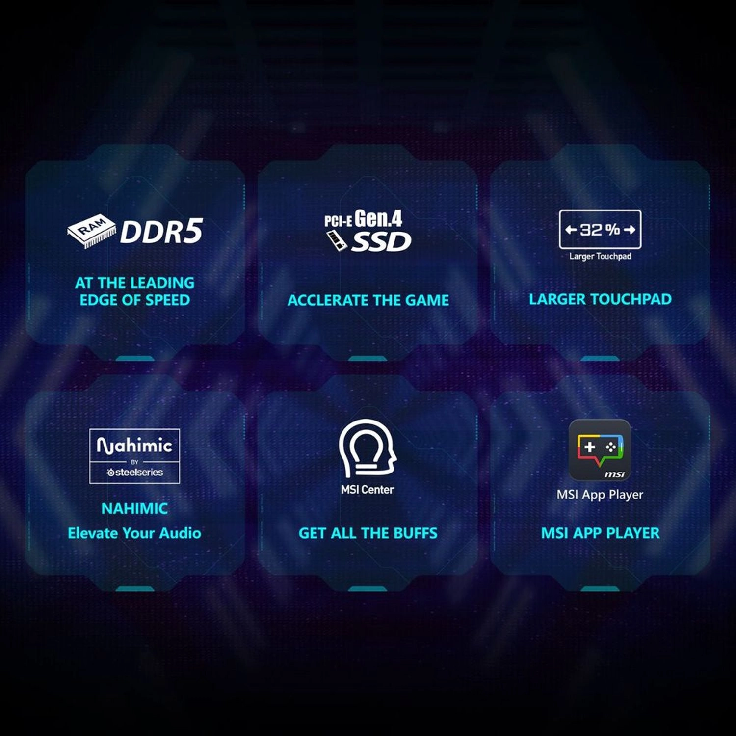 Cyborg 15 A13UDX - 15.6'' Core i7-13620H 16GB DDR5 1000GB SSD