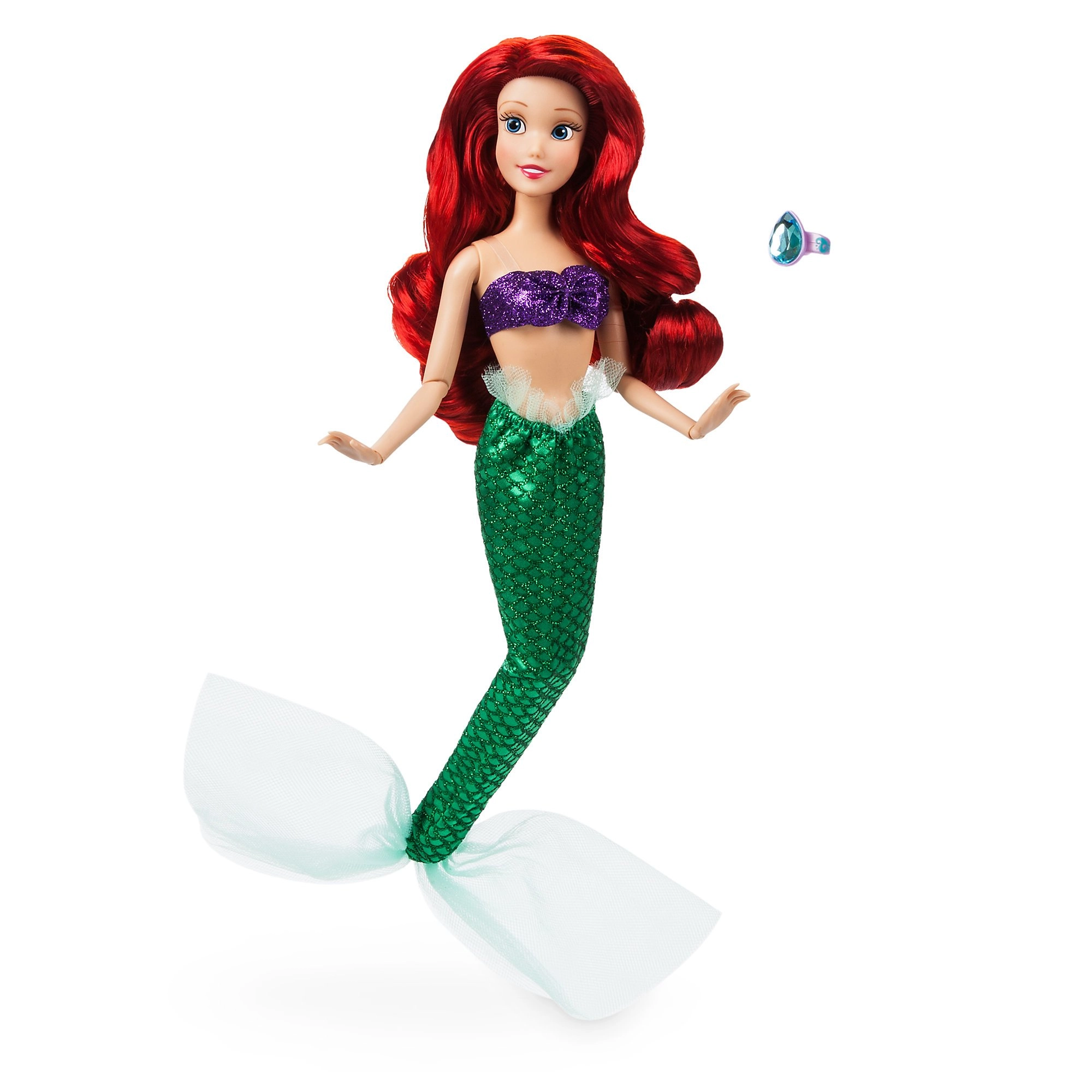 Disney Ariel Classic Doll - with Ring 11 ½ inches