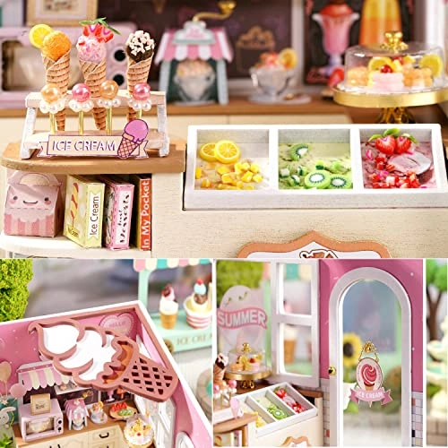 DIY Miniature Dollhouse Kit - Warm Moment 1:24