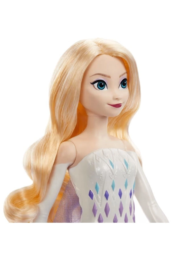 Elsa Fashion Doll + Olaf Figure