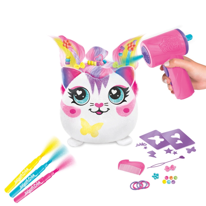 Hair'iffic Squish Pal Airbrush Plush Kit - 6+ years