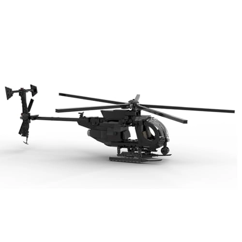 MH-6 Little Bird Helicopter - 608pcs
