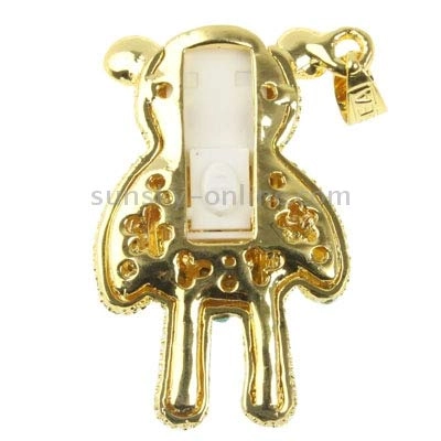 Bear's Paw Shaped Silicone USB Flash Disk - USB 2.0 8GB