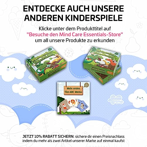 Mein erstes Dino Memo - 3 years and up 72 pieces