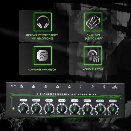 HA800 - 8 Channel Stereo