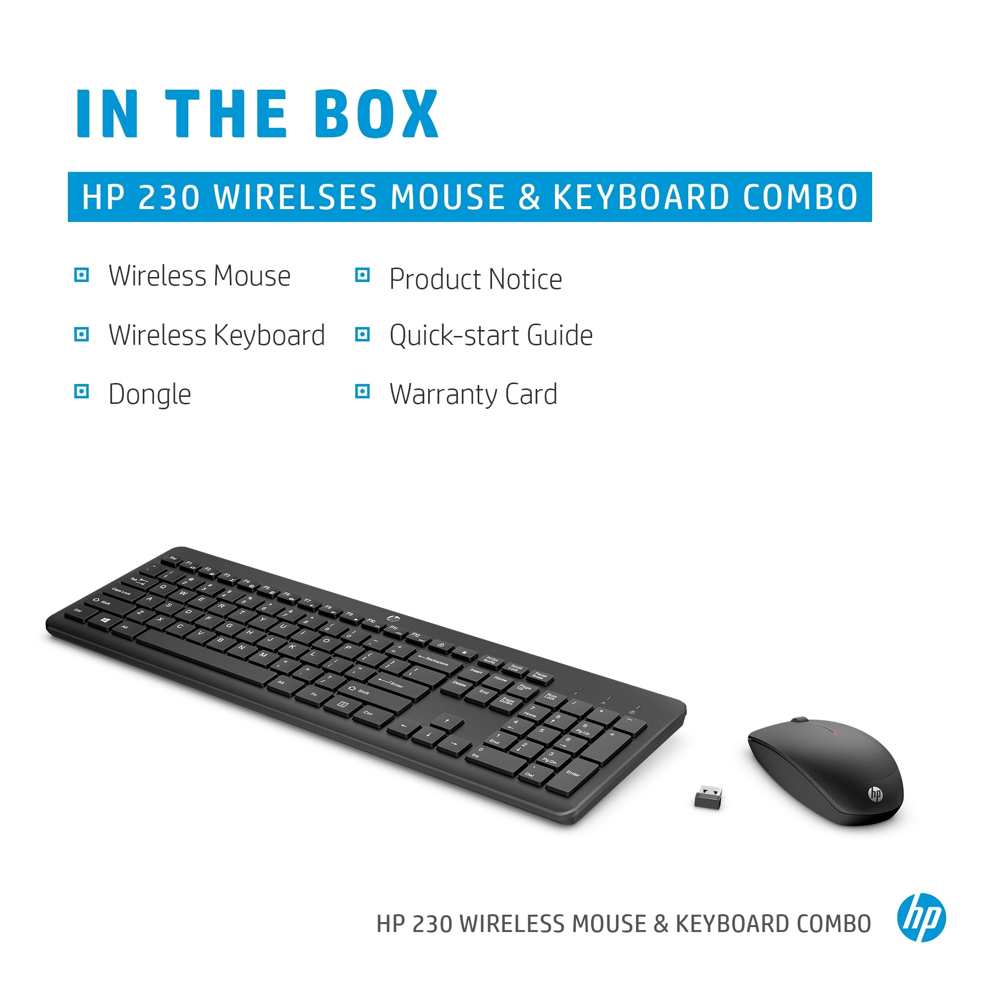 230 Wireless Mouse And Keyboard Combo Set - AR/EN Wireless