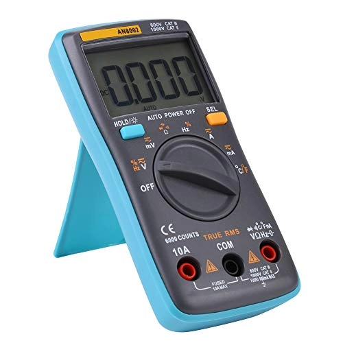 AN8002 - Digital Multimeter True RMS 6000 Counts