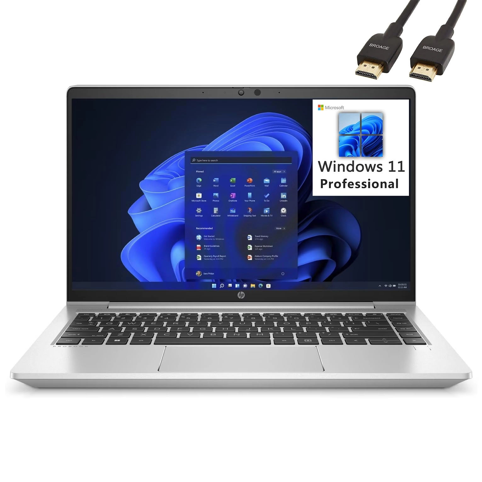 HP (Renewed) ProBook 640 G8 - 14'' Core i3-1135G7 16GB DDR4 256TB PCIe NVMe SSD
