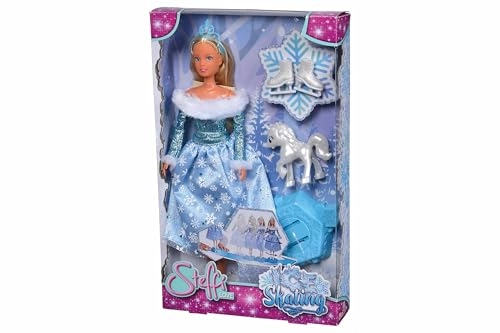 Steffi Love Ice Skating Doll - 29 cm Blue Ages 3+
