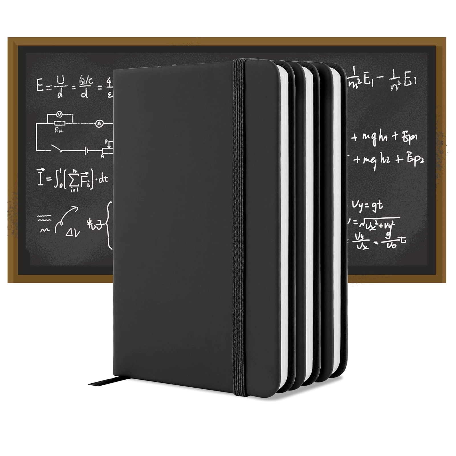 A6 Notebooks A6 Hardcover - Lined 80 Sheets