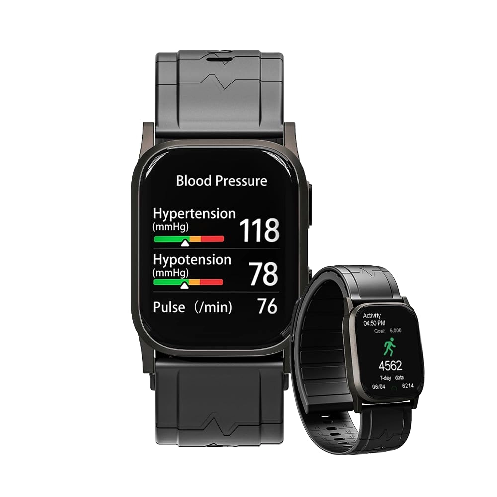 Jakoblife Health Tracker Smartwatch - Blood Pressure Heart Rate SpO2