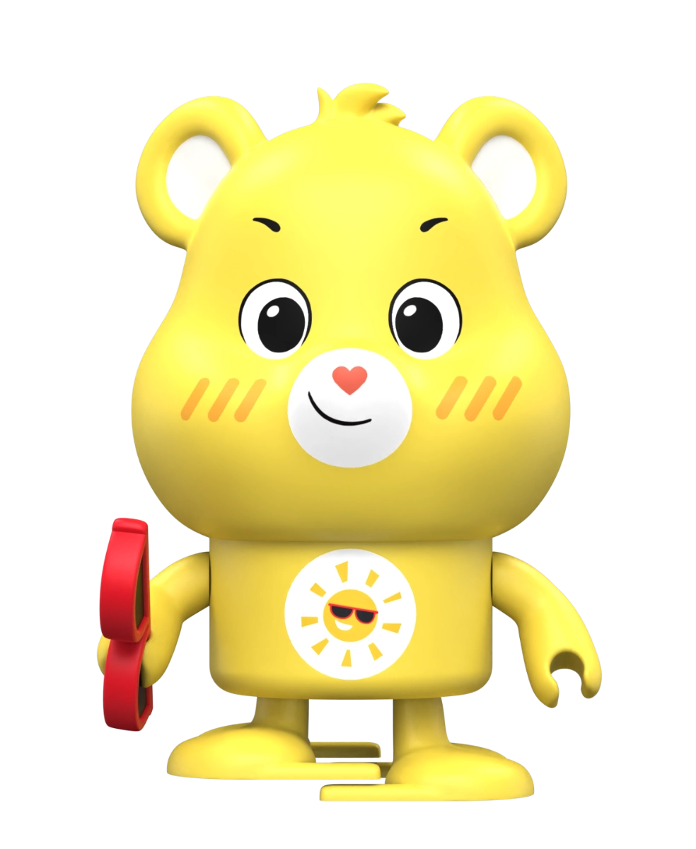 Wind-Upz Funshine Bear 20 cm - Wind-Up Walking Action Multi Colour