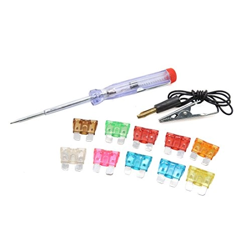 Voltage Probe Pen Tester - 3A 5A 10A 15A 20A 25A 30A 75A alligator clip